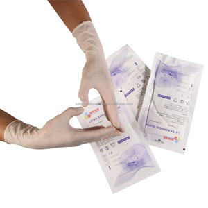 Gants chirurgicaux antimicrobiens de dentisterie en caoutchouc de latex naturel CE ISO - Product Image 5