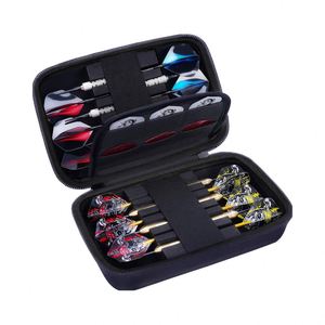 Étui rigide en EVA personnalisé, directement de l'usine, pour 12 fléchettes à pointe en acier, sac de transport et de rangement, boîte, pochette - Product Image 1