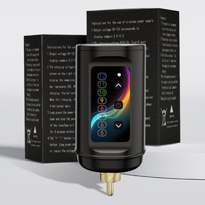 แหล่งจ่ายไฟไร้สาย RCA สำหรับเครื่องสักลายแบบขายส่ง ชุดแบตเตอรี่ชาร์จเร็ว สำหรับเครื่องสักลายแบบปากกา ใช้ในสตูดิโอศิลปะบนร่างกาย - Product Image 6