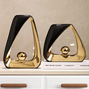 Accessori di Arredamento per la Casa con Accento Dorato per Interni Feste Soggiorno Matrimoni Altre Decorazioni da Tavola di Lusso per la Casa - Product Image 2