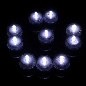 Bougies LED subaquatiques étanches pour mariage, multicolores (lot de 12) - Product Image 5