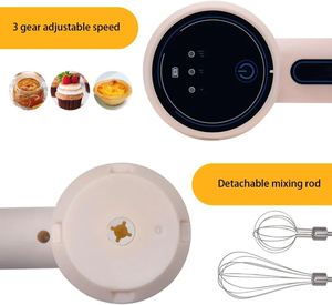 Licuadora Portátil Mini Recargable por USB, Mezcladora de Alimentos para Uso Doméstico, Hotelero y al Aire Libre con Batería - Product Image 2