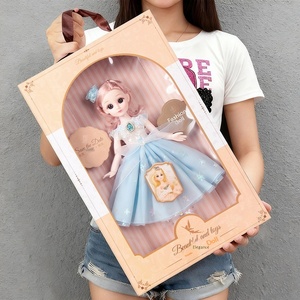 Caja <span class=keywords><strong>de</strong></span> Regalo <span class=keywords><strong>de</strong></span> Plástico para <span class=keywords><strong>Muñecas</strong></span>, Regalo para Niñas <span class=keywords><strong>de</strong></span> 4 a 6 Años, Juego <span class=keywords><strong>de</strong></span> Disfraces <span class=keywords><strong>de</strong></span> Primavera - Product Image 3