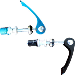 <b>Quick</b> Release Bike Seatpost <b>Clamp</b> M6 M8 Aluminum Alloy Polished Universal For Mountain Biking Road Cycling Commuting - Product Image 2