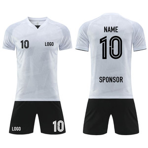 Maillot de football style Argentine, maillot de football personnalisé, vêtements d'équipe respirants, 100% polyester, unisexe - Product Image 2