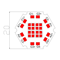 Module LED UVC longue durée de vie 2W 4W 265nm 285nm étoile PCBA 12v 18v 24v 30v 36v 42v puce LED pour purificateur d'air