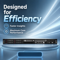 Serveur en rack Lenovo ThinkSystem SR630 V4 1U, processeur Xeon 6, NVMe, serveur GPU AI pour centre de données