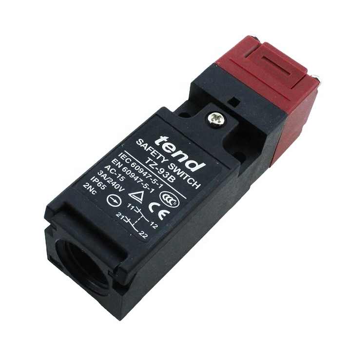 TZ-93B Taiwan Tend Double Pole Safety Key Interlock Switch for