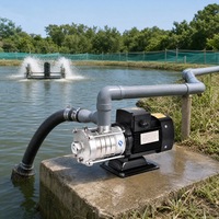 Pompe centrifuge multi-étages horizontale à entraînement direct par moteur électrique pour l'alimentation en eau et les systèmes de surpression