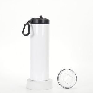 Blank 20oz Sublimation Fitness Cup Double Vacuum Running Sports Thermal <b>Press</b> Wholesale Mug - Product Image 6