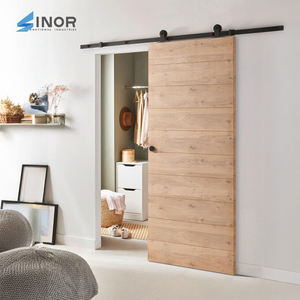 New Arrival Barn Door Pantry Sliding <b>System</b> Pole Garage <b>Interior</b> Style Mirror CE Certificate - Product Image 2