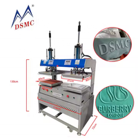 Machine de gaufrage 3D pour étiquettes en silicone 40x40cm, logo en caoutchouc en relief, pour jeans, usine de Guangzhou, presse à chaud pour tissu