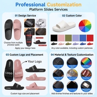 Sandales monobloc en EVA pour hommes, sabots futuristes ajourés style Techwear, chaussures de plage respirantes à enfiler, rehaussantes, été, logo personnalisé
