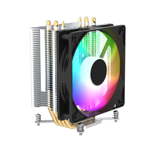 Refroidisseur CPU Cold Storm T400 à vitesse fixe, lumière colorée, 4 caloducs, grande tour de refroidissement, dissipateur thermique RGB pour PC, <span class=keywords><strong>Intel</strong></span> LGA <span class=keywords><strong>1700</strong></span> <span class=keywords><strong>1200</strong></span> 1150 1151 - Product Image 4