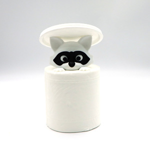 Sheep Toilet <b>Paper</b> <b>Holder</b> 3D Printed No Drilling Required Modern Design For Bathroom Use - Product Image 3