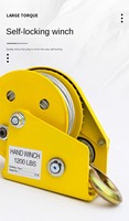 Palans de levage pour unité extérieure de climatiseur, support de treuil autobloquant et outil de démontage en hauteur