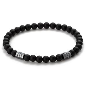6mm luxe mince hommes Bracelet <span class=keywords><strong>hématite</strong></span> yeux <span class=keywords><strong>de</strong></span> <span class=keywords><strong>tigre</strong></span> lave pierre naturelle perles Homme Bracelets & Bracelets énergie Yoga bijoux Pulseira - Product Image 2