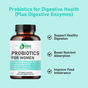 Probiotiques pour femmes en capsules, marque privée, avec complexe probiotique, stimulant l'absorption des nutriments, souches probiotiques favorisant la flore - Product Image 6