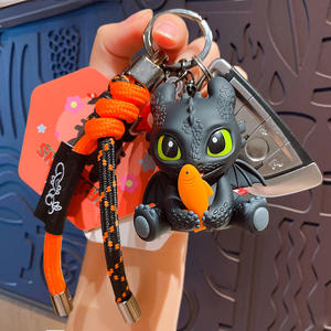 Llavero de Plástico Original del Niño Desdentado de Dragones, Nuevo Colgante para Mochila Escolar 2025, Pequeña Joyería Adorable - Product Image 4