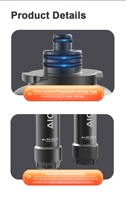 Système de filtration d'eau commercial de luxe sous évier, certifié NSF, trois étapes, pour la purification de l'eau potable à usage commercial et domestique