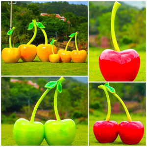 Sculptures <span class=keywords><strong>de</strong></span> fruits et légumes <span class=keywords><strong>de</strong></span> dessins animés en plein air, sculptures <span class=keywords><strong>de</strong></span> cerisiers <span class=keywords><strong>de</strong></span> parc écologique, ornements <span class=keywords><strong>de</strong></span> sculpture <span class=keywords><strong>de</strong></span> cerisiers <span class=keywords><strong>de</strong></span> jardin <span class=keywords><strong>de</strong></span> cueillette - Product Image 4