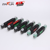 ANRUK 327 Vanne solénoïde DC24V NPT 1/2" 5 ports 2 positions Réponse rapide 15 ms Pour équipement de rizière