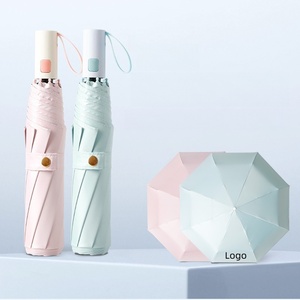 <span class=keywords><strong>Paraguas</strong></span> impermeable portátil automático de tres pliegues para la lluvia y el sol <span class=keywords><strong>Comprar</strong></span> pedido al por mayor Impresión de <span class=keywords><strong>paraguas</strong></span> personalizado - Product Image 1