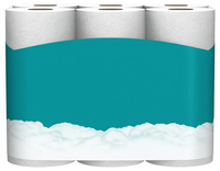 Papel Higiénico Blanco Premium, Suave y Resistente, 100% Pulpa Virgen, Desechable por el Inodoro, 2 Capas, 160 Hojas, con Grabado Personalizado