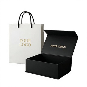 Custom Logo Printed Corrugated Cardboard Mailer <b>Box</b> Biodegradable Rigid Kraft Paper Shipping Packaging <b>Gift</b> Boxes for Clothing - Product Image 2