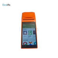 Terminal POS Android V1S de Segunda Mano de 5.5 Pulgadas con 3G, NFC, Wifi, Android 6.0, Escáner de Código de Barras e Impresora Incluida