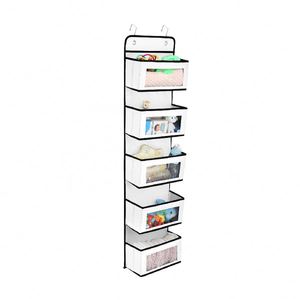 Foldable Over Door Hanging Door Organizer with 5 Large Pockets Fabric <b>Wall</b> <b>Mount</b> Hanging Organizer for Bathroom Pantry Nursery - Product Image 6