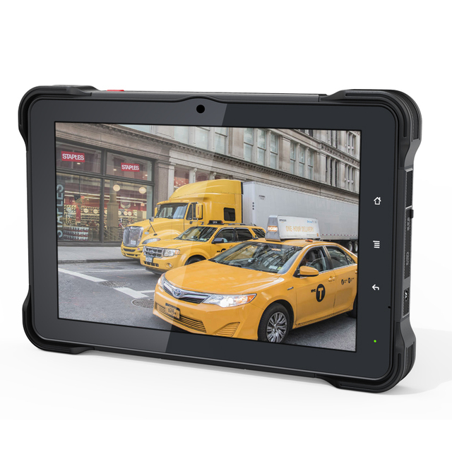 10.1 Inch Waterproof Rugged Android Tablet PC 1000 Nits 4G LTE Sunlight Readable GPS Fleet Tracking Display for Industrial Use