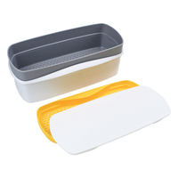 Outils de cuisine passoire à eau Récipient alimentaire multifonctionnel Micro-ondes Enregistrer boîte de cuisson de pâtes en plastique Lavable au lave-vaisselle pour nouilles