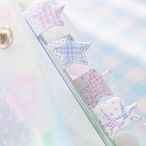 Sugar Poetry Index en forma de <span class=keywords><strong>notas</strong></span> adhesivas autoadhesivas Catching Stars Series Cute Ins Student Message Memo Pads - Product Image 4