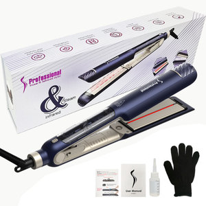 <span class=keywords><strong>Lisseur</strong></span> à vapeur professionnel le plus vendu avec infrarouge, double tension, céramique, infrarouge - Product Image 1