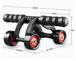 <span class=keywords><strong>Rueda</strong></span> de abs <span class=keywords><strong>para</strong></span> uso doméstico, 4 ruedas abdominales, <span class=keywords><strong>para</strong></span> ejercicio de <span class=keywords><strong>abdomen</strong></span>, gran oferta - Product Image 4