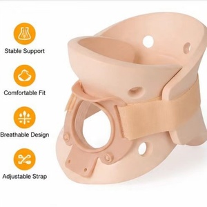 Collier cervical médical réglable Philadelphia respirant avec ouverture pour trachéotomie pour la récupération des fractures - Product Image 4