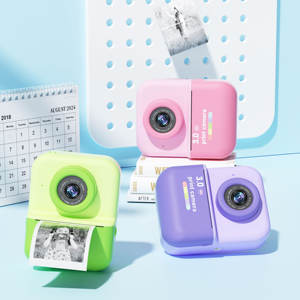 Appareil <span class=keywords><strong>photo</strong></span> numérique CMOS pour enfants 3.0 Capteur <span class=keywords><strong>vidéo</strong></span> Full HD MicroSD Fabricant d'autocollants à impression instantanée pour filles de 3 à 10 ans Cadeau d'anniversaire de Noël - Product Image 6