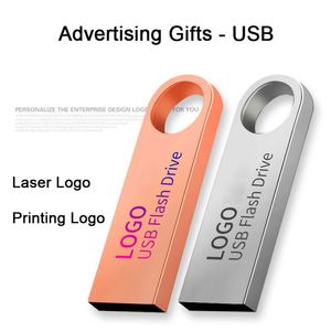 Mini Memoria USB Metálica de 2GB 4GB 8GB 16GB 32GB 64GB 128GB 256GB con Logotipo Personalizado, Regalo Empresarial - Product Image 2