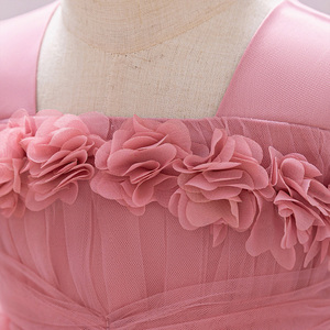 Vestidos formales de fiesta <span class=keywords><strong>para</strong></span> niñas de 2 años, vestido de flores de verano <span class=keywords><strong>para</strong></span> niños, cumpleaños, <span class=keywords><strong>primera</strong></span> <span class=keywords><strong>comunión</strong></span>, vestido de tul, ropa <span class=keywords><strong>para</strong></span> niños - Product Image 6