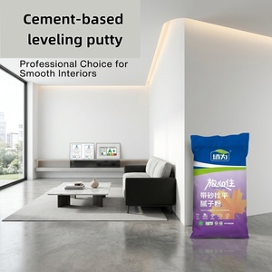 Enduit de ciment imperméable prêt à mélanger, anti-fissures, pour le nivellement des surfaces rugueuses - Product Image 1