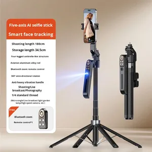 [Nuevo Modelo con Zoom Mejorado] <span class=keywords><strong>FUNSNAP</strong></span> AI con Seguimiento Automático, Rotación Panorámica de 360 Grados para Palo Selfie A16 con Seguimiento Facial en Vivo - Product Image 6