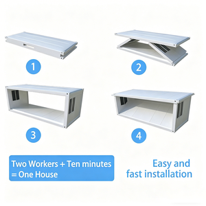 <span class=keywords><strong>Abri</strong></span> d'urgence pliable, imperméable et résistant au vent, à déploiement rapide, pour bureaux, salles à manger, salons et sites miniers - Product Image 2
