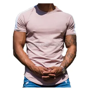 중국 공장 추가 문자열 남성 tshirt 티셔츠/사용자 정의 60% 면 40% 폴리 에스테르 티셔츠 높은 품질 남성 H-2131