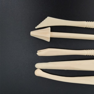 Ensemble d'outils de poterie d'<span class=keywords><strong>argile</strong></span> en plastique de 5 pièces pour sculpter et peindre pour sculpter <span class=keywords><strong>l</strong></span>'art - Product Image 4