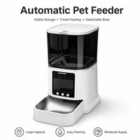 Distributeur automatique de nourriture pour animaux de compagnie, distributeur de nourriture intelligent à minuterie avec contrôle des portions, grande capacité, pour chats et chiens, OEM ODM
