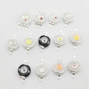 LED อินฟราเรดสีแดง IR 1W 3W 5W,ชิป LED พลังงานสูง730nm 740nm 780nm 850nm 940nm