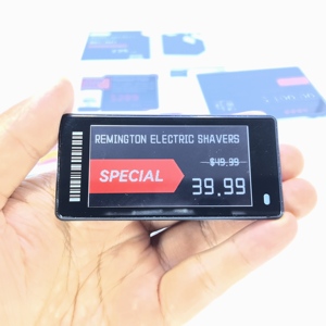 Étiquette de prix électronique à prix avantageux BWR 2,13 pouces pour supermarché, commerce de détail, étiquette de prix ESL Bluetooth BLE E-ink - Product Image 1