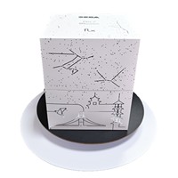 Boîte personnalisée en carton blanc écologique, recyclable, réutilisable, portable, de haute qualité, pour projecteur, avec fermeture magnétique, sur mesure