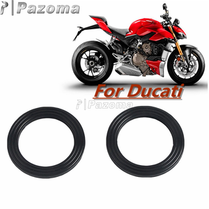 Bague d'étanchéité hydraulique en silicone pour <span class=keywords><strong>Ducati</strong></span> Streetfighter V4/V4S Multistrada V4/V4S, 2 pièces - Product Image 4